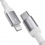 Кабель для зарядки iPhone (Type-C - Lightning) JoyRoom SA-10, 30W , 1.2м., белый