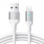 Кабель для зарядки iPhone (USB - Lightning) JoyRoom SA-10, 3A, 1.2м., белый