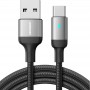Кабель USB - Type-C JoyRoom SA-10, 3A, 1.2м., черный