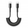 PD кабель (Type-C - Type-C) JoyRoom SA38-CC3, 60W, 1.5 м., черный