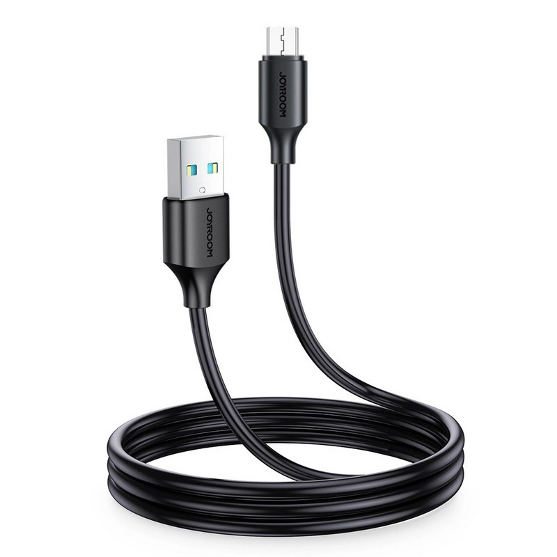 Кабель для зарядки (USB - Micro-USB) JoyRoom SA-9, 3A, 1м., черный Кабель для зарядки (USB - Micro-USB) JoyRoom SA-9, 3A, 1м., черный