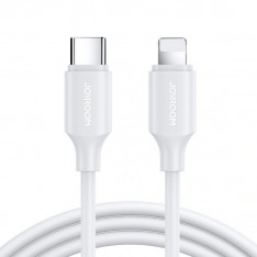 Кабель для зарядки iPhone (Type-C - Lightning) JoyRoom SA-9, 30W , 1м., белый
