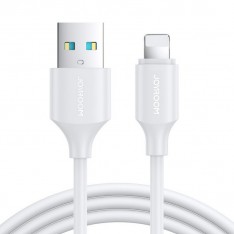 Кабель для зарядки iPhone (USB - Lightning) JoyRoom SA-9, 2.4A, 1м., белый