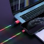 USB Кабель U90 Lightning, Hoco, Магнитный, синий