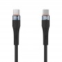 Кабель для быстрой зарядки / Кабель Type-C на Type-C Nillkin, 1.2м, 60W, черный