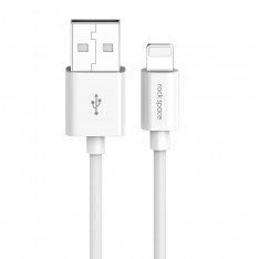 USB кабель для iPhone (USB - Lightning) Rock S08 1м, 2А