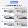 Кабель Type-C - HDMI Ugreen MM121-65188 4K Кабель Type-C - HDMI Ugreen MM121-65188 4K