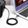 Кабель для принтера Ugreen US135-10350 USB 2.0 AM to USB 2.0 BM, 1.5m, Black