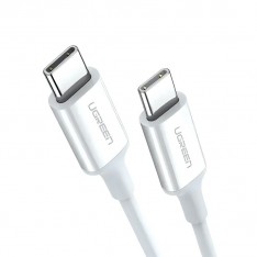 PD кабель (Type-C - Type-C) Ugreen US264-60520, 3A, 60W, 2 м., белый