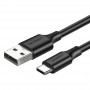 USB-C кабель (USB - Type-C) Ugreen US287-60116, 3A, 1 м., черный