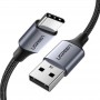USB-C кабель (USB - Type-C) Ugreen US288-60128, 2 м., черный