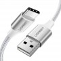 USB-C кабель (USB - Type-C) Ugreen US288-60131, 1 м., белый