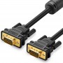 Видео кабель VGA Ugreen VG101-11646 VGA (M) to VGA (M), 1080P@60Hz, 2m, Black Видео кабель VGA Ugreen VG101-11646 VGA (M) to VGA (M), 1080P@60Hz, 2m, Black