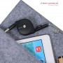 Кабель USB - micro-USB, Lightning (2 в 1) USAMS US-SJ192 U1 1m, цвет черный