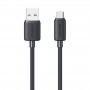 MicroUSB кабель (USB - Micro USB ) Usams KY Series US-SJ690, (SJ690USB01), 1 м., черный