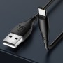 Кабель USB - Type-C USAMS US-SJ267 U18 1m, цвет черный