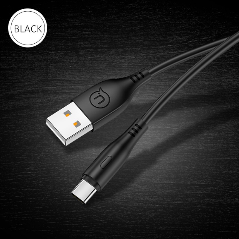 Кабель USB - Type-C USAMS US-SJ267 U18 1m, цвет черный