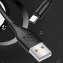 Кабель USB - Type-C USAMS US-SJ267 U18 1m, цвет черный