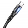 Кабель USB - Type-C USAMS US-SJ319 U27 1.2m, 5A, цвет синий