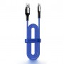 Кабель USB - Type-C USAMS US-SJ319 U27 1.2m, 5A, цвет синий