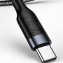 Кабель Type-C - Type-C USAMS US-SJ400 U31 5A, 1.2M, цвет черный