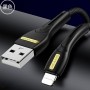 Кабель для iPhone USB-Lightning USAMS US-SJ388 U40 1m, цвет черный