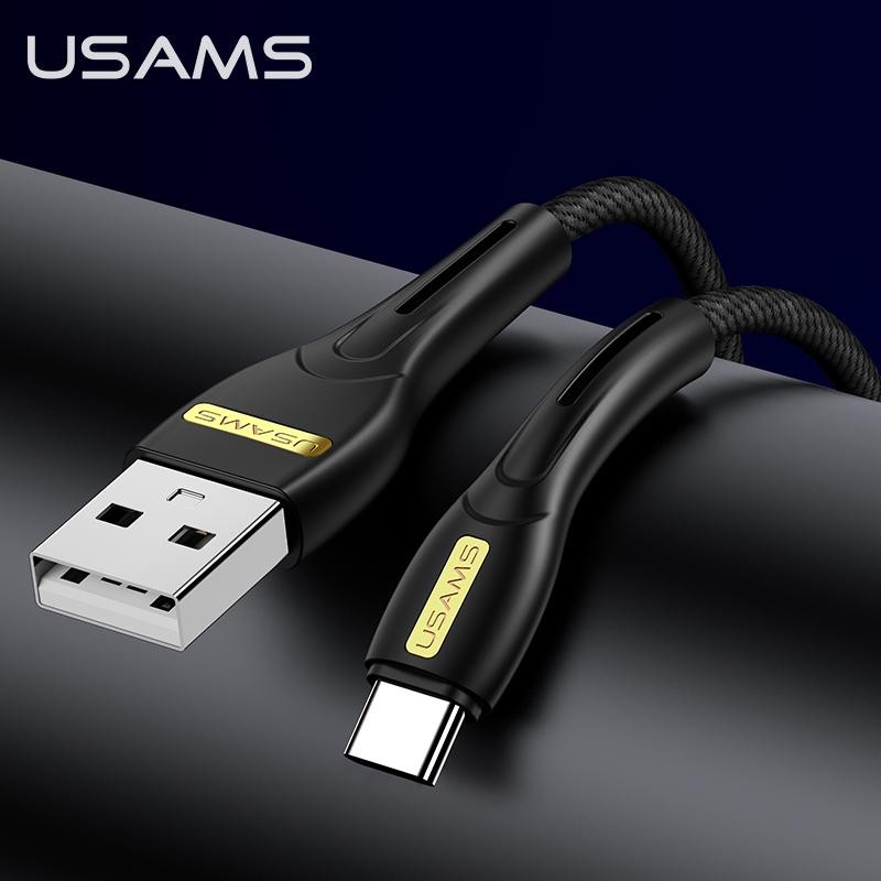Кабель USB - Type-C USAMS US-SJ390 U40 1m, цвет черный