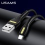 Кабель USB - Type-C USAMS US-SJ390 U40 1m, цвет черный