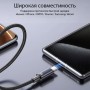 Кабель USAMS Sufeng US-SJ661 Type-C - Type-C, 60W, 1.2м, черный
