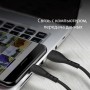 USB Кабель Yesido CA-26, Lightning, черный 1м