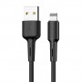 USB Кабель Yesido CA-42, Lightning, черный 1м