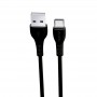 USB Кабель Yesido CA-71, Type-C, черный 1м