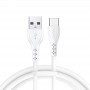 USB Кабель Yesido CA-71, Type-C, белый 1м