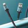 Кабель USB для iPhone Yesido CA75, 2 метра, черный