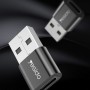 Переходник USB - Type-C Yesido GS-09