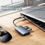 Переходник для MacBook Type-C Yesido HB16