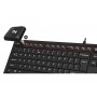 Клавиатура A4Tech Fstyler FK10 (черный/оранжевый)