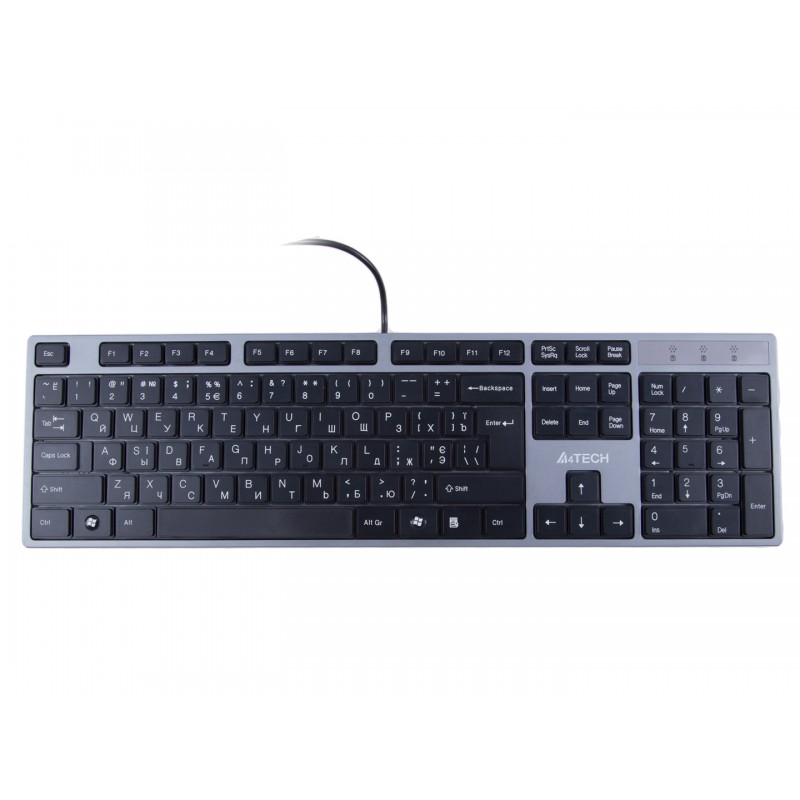 Клавиатура A4Tech KD-300 Silver Grey Клавиатура A4Tech KD-300 Silver Grey