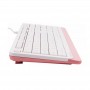Клавиатура A4Tech Fstyler FK10 белый/розовый USB Клавиатура A4Tech Fstyler FK10 белый/розовый USB