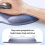 Коврик для мыши с подушкой для запястья Ugreen LP668 35858 Purple