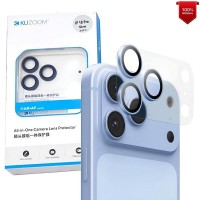 Защитное стекло на линзы камер Apple iPhone 18 Pro Max, KuZoom All in One, Sky Blue