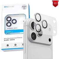 Защитное стекло на линзы камер Apple iPhone 18 Pro Max, KuZoom All in One, White