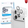 Защитное стекло на линзы камер Apple iPhone 18 Pro, KuZoom All in One, White