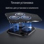 Защитное стекло на линзы камер Apple iPhone 17, KuZoom AR, Transparent