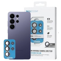 Samsung S25 Ultra Защитное стекло на линзы камер KuZoom, прозрачное