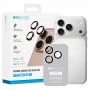 Защитное стекло на линзы камер Apple iPhone 17 Pro / 17 Pro Max, KuZoom Real Saphire, White