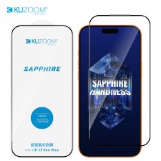 iPhone 17 Pro / 18 Pro сапфировое защитное стекло KuZoom AR Saphire