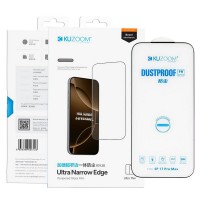 iPhone 17 Pro Защитное стекло KuZoom Ultra Narrow (с тонкой рамкой)