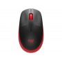 Мышь Logitech M190 (черный/красный)