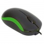 Мышь Omega OM-07 (черный/зеленый)